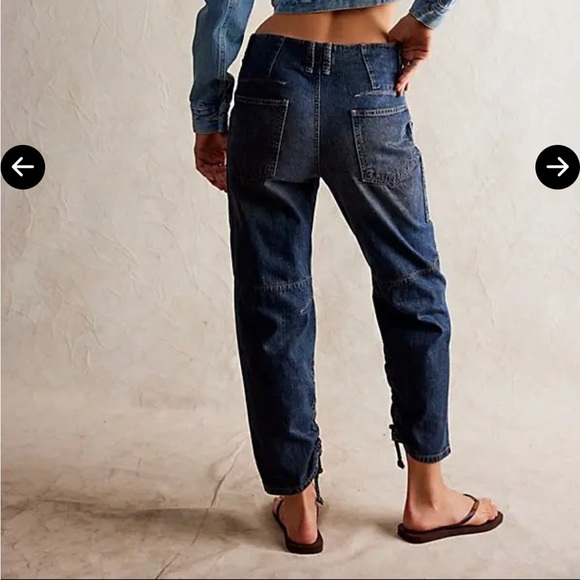 Free People Oasis Denim Crop Jeans, Size: 26- NWOT - Picture 15 of 16